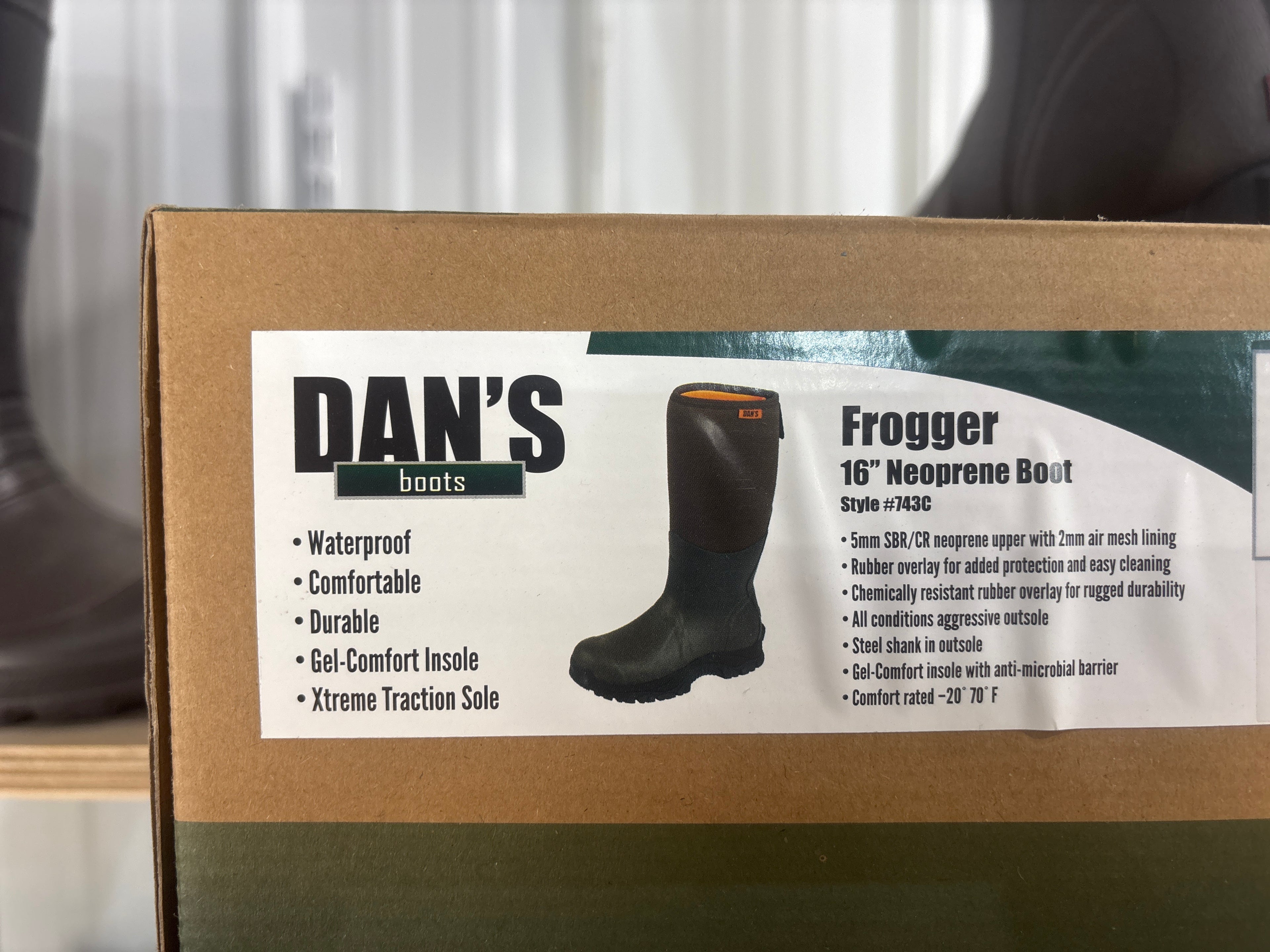 Dans Frogger Boots