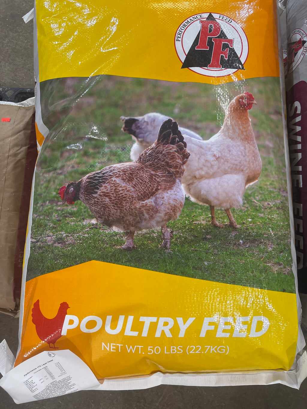 17% Layer Pellets. 50lbs.